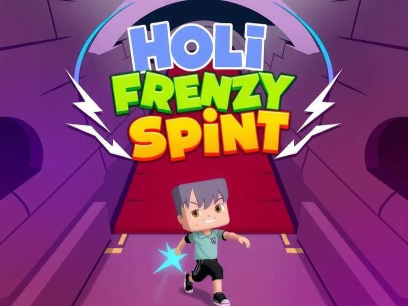 Colorful Holi Frenzy Sprint Gameplay Holi Frenzy Sprint Gameplay